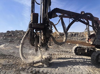 TP-120H Surface Top Hammer Drill Rig