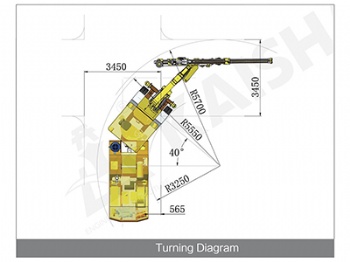 KJ 311 Hydraulic Top Hammer Drilling Jumbo