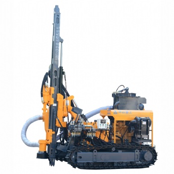 Kaishan Group KGH5AIII Blast Hole Lightweight Compact Crawler DTH Drilling Rig For One person operate