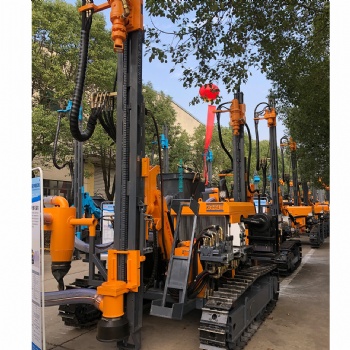 Kaishan Group KGH5AIII Blast Hole Lightweight Compact Crawler DTH Drilling Rig For One person operate