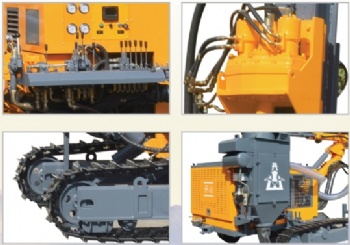 KG430/KG430H DTH Drill Rig Designed for Open Pit Mines and Quarries