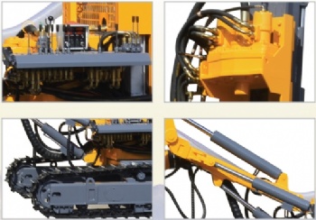 KG420/KG420H Down the hole Drill Rig for Open Use