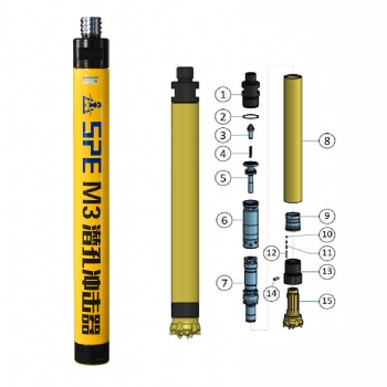 Kaishan medium air pressure M3 DTH hammer