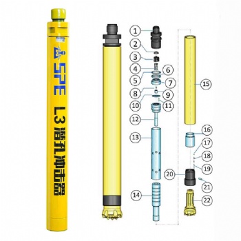Kaishan low air pressure series DTH hammer