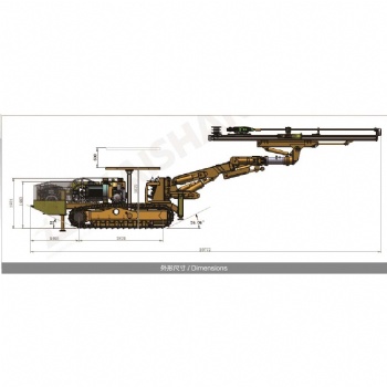 KJ310 Hydraulic Tunneling Drilling Rig